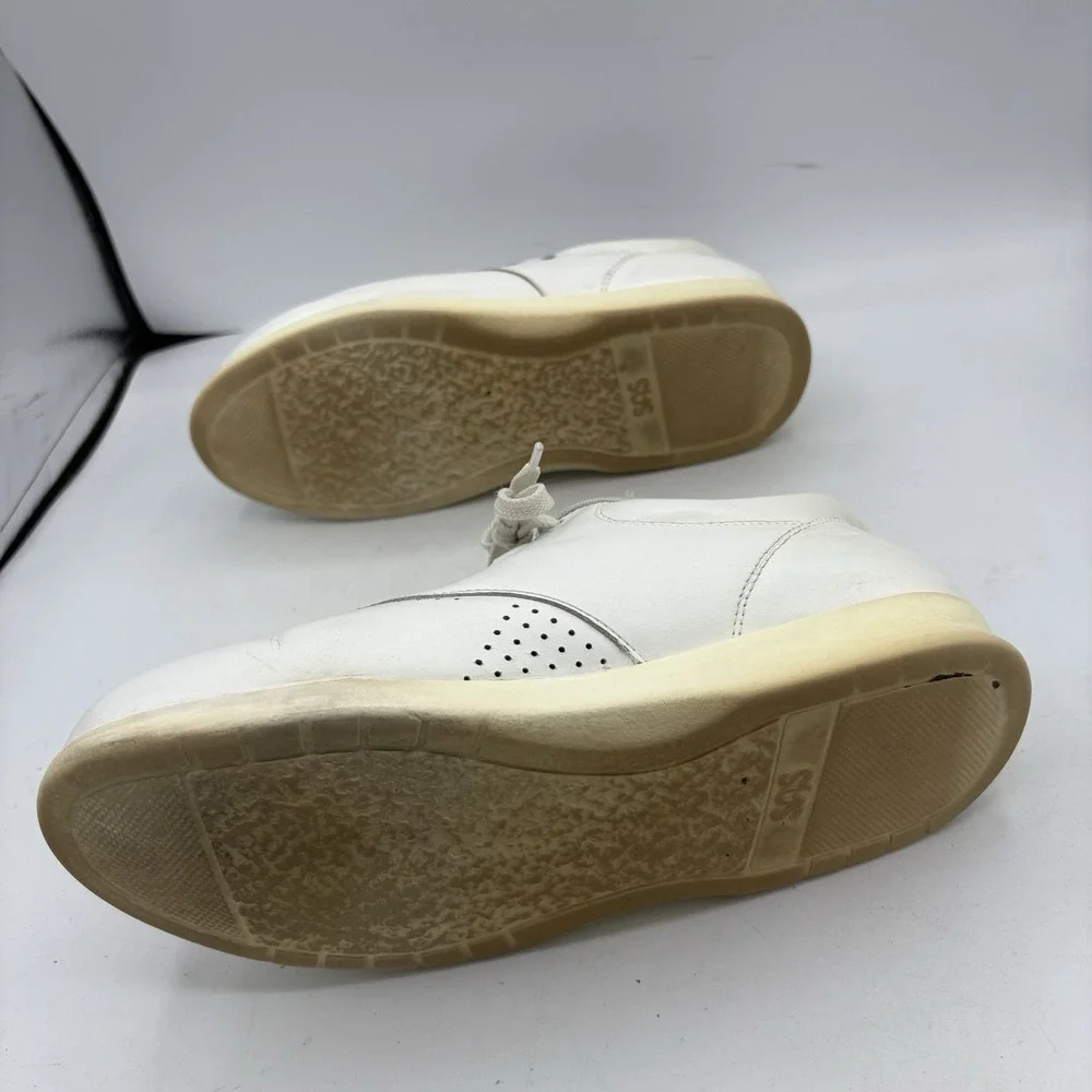 SAS Shoes Womens Size 8.5 WW Free Time‎ Tripad Comfort Sneakers White Leather